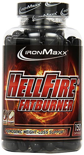IronMaxx Hellfire Fatburner Tricaps / Fatburner Kapseln zum Abnehmen / Hellfire Tricaps mit Thermogenetic Burn Formula / 1 x 150 Kapseln