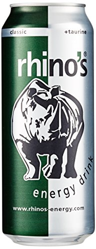 Rhino's Energy Drink Classic, 12er Pack (12 x 500 ml)