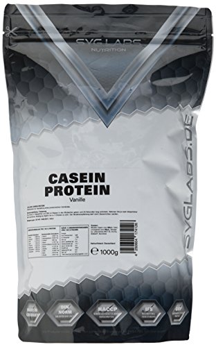 Syglabs Nutrition Casein Protein, Vanille, 1er Pack (1 x 1 kg)